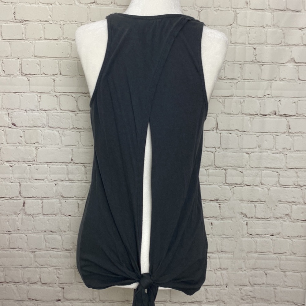 [VISAKAI] Gray Tie Back Tank Top Size Medium